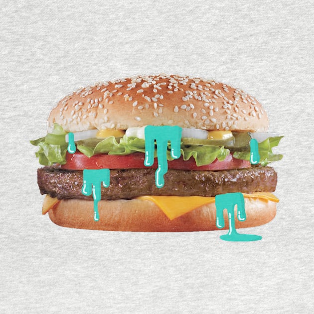 Trippy burger by dmorissette